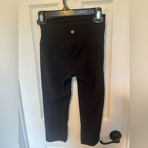 Black Lululemon Align Crops